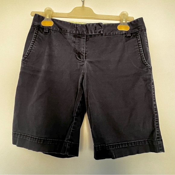 J. Crew Pants - NAVY J CREW DISTRESSED BERMUDA SHORTS